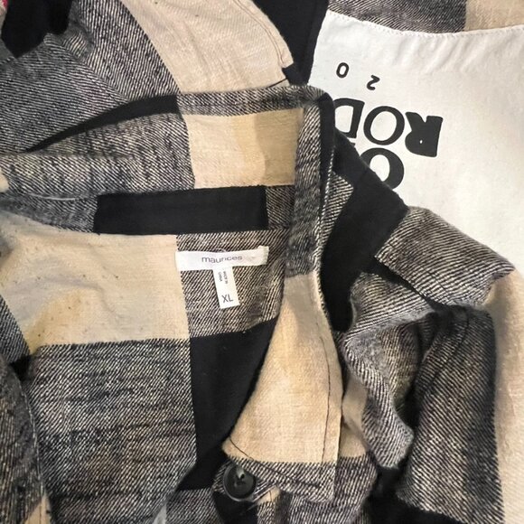 Olivia Rodrigo SOUR Tour Back Patch Flannel | Reworked Maurice’s Shirt | XL - Picture 5 of 5